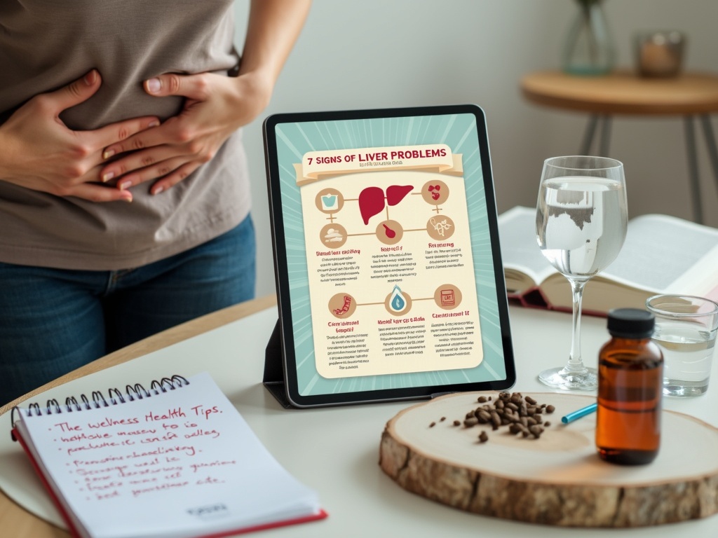 7 signes qui montrent que votre foie est malade