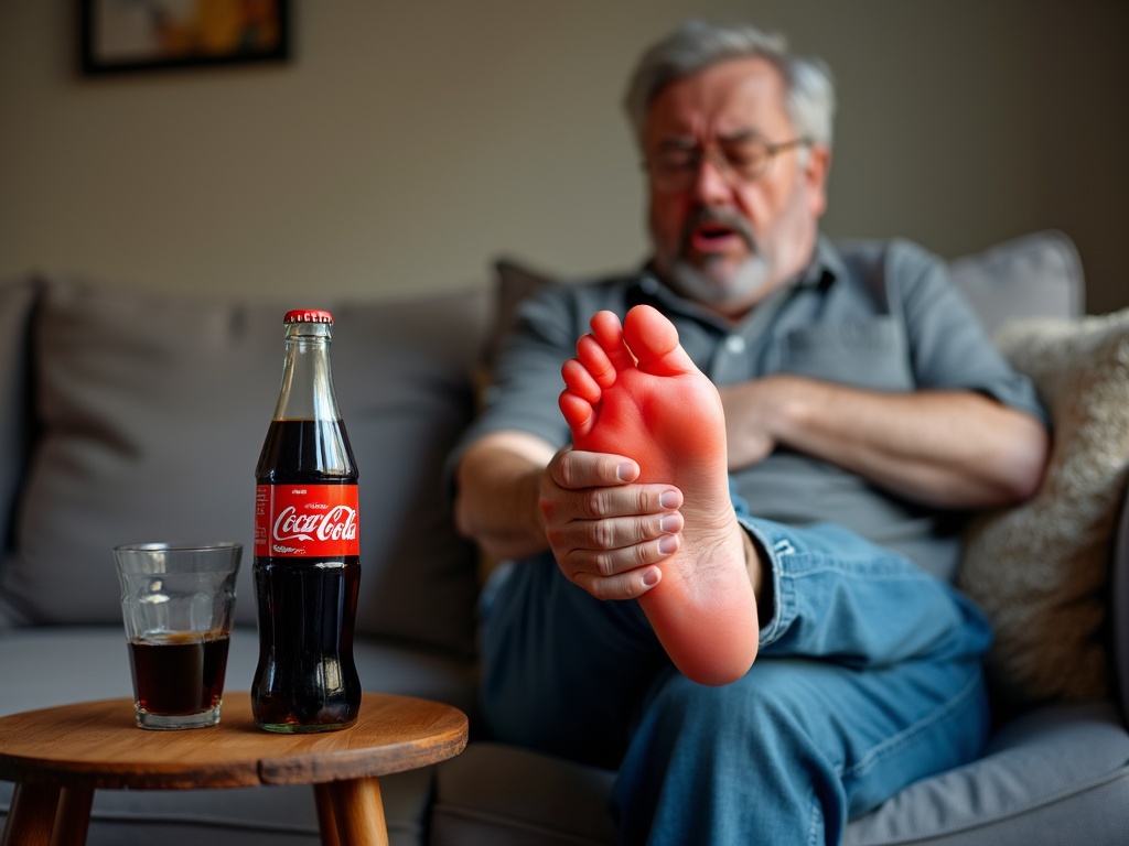 crise de goutte et coca-cola