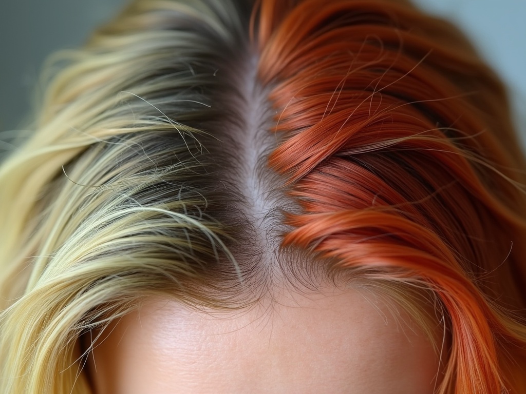 effet bétadine sur cheveux colorés