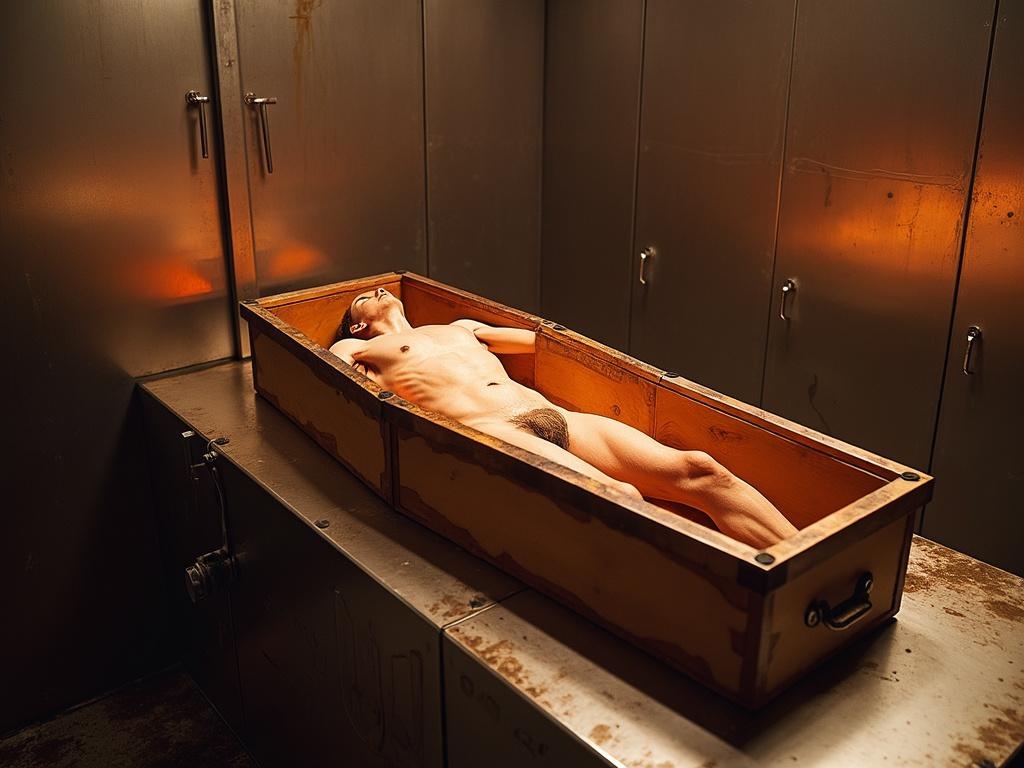 crémation corps se soulève